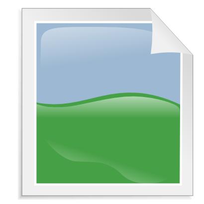 Download free blue sheet green curve icon